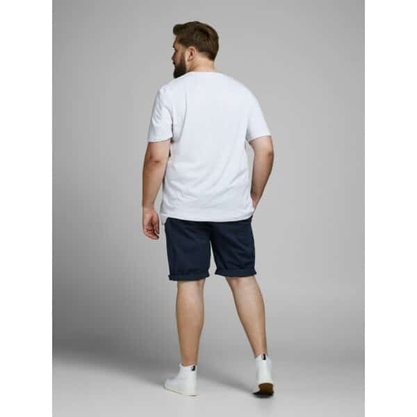 Ανδρική Βερμούδα JACK & JONES PLUS SIZE 12169212 Μπλέ - Image 3