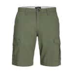 Ανδρική Βερμούδα CARGO JACK & JONES 12182555 Πράσινο - Image 3