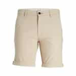Ανδρική Βερμούδα JACK & JONES 12206889 Εκρού