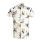 Ανδρικό Πουκάμισο Κοντομάνικο JACK & JONES 12220474 Λευκό