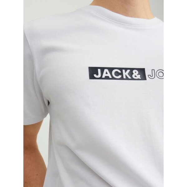 12221946_4094929_detail - Αντιγραφή Ανδρική Μπλούζα JACK & JONES 12221946 Λευκό - Image 3