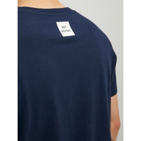 Ανδρική Μπλούζα JACK & JONES 12221946 Μπλέ - Image 5