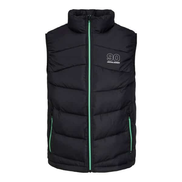 12223166_4076681_front Ανδρικό Γιλέκο JACK & JONES 12223166 Μαύρο - Image 1