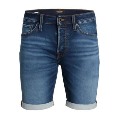 Ανδρική Βερμούδα Τζιν JACK & JONES 12223677 Μπλέ Σκούρο
