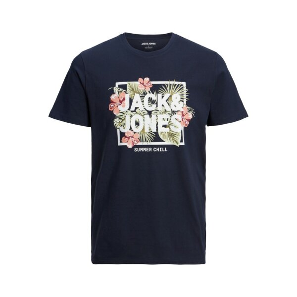12224688_4095454_front Ανδρική Μπλούζα JACK & JONES 1224688 Μπλέ - Image 1