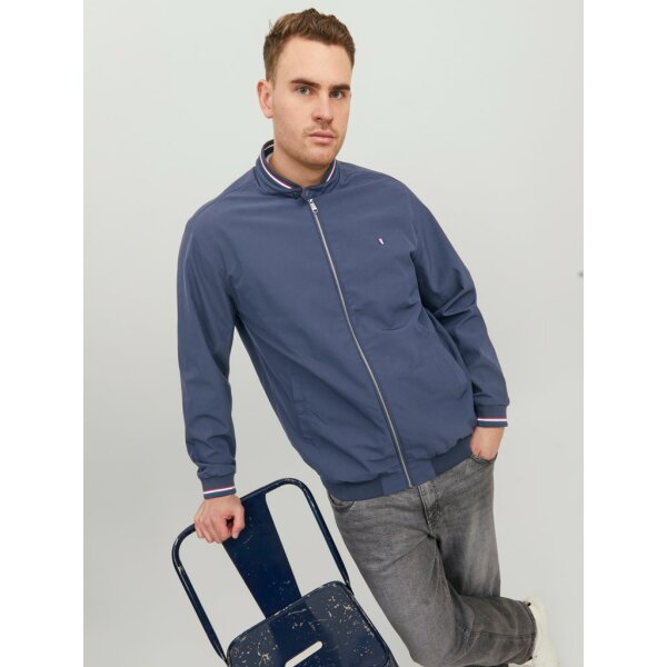12226947_4121330_creative Ανδρικό Μπουφάν JACK & JONES 12226947 Μπλέ - Image 3