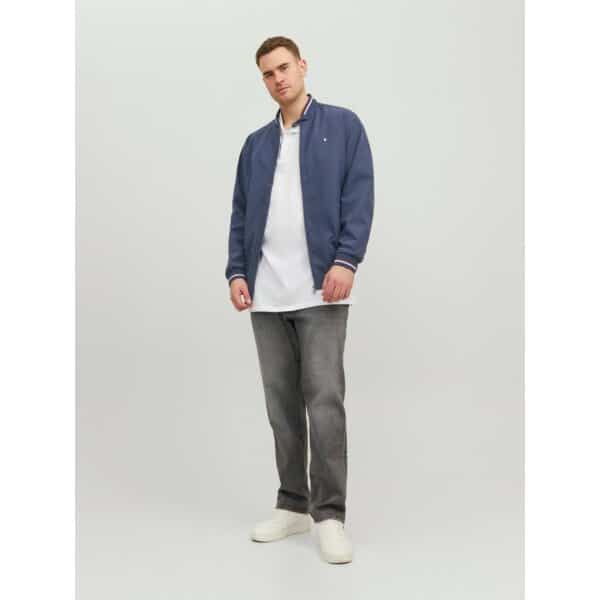 12226947_4121330_front full Ανδρικό Μπουφάν JACK & JONES 12226947 Μπλέ - Image 6