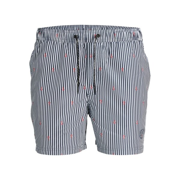 Ανδρικό Μαγιό JACK & JONES 12227350 Μπλέ Ριγε - Image 3