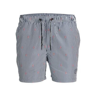 Ανδρικό Μαγιό JACK & JONES 12227350 Μπλέ Ριγε