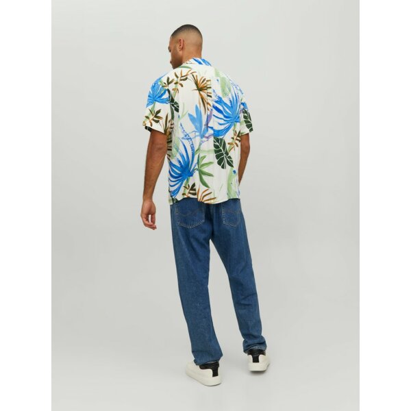 Ανδρικό Πουκάμισο EXOTIC JACK & JONES 12227632 Λευκό - Image 2