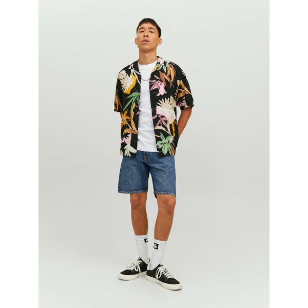 Ανδρικό Πουκάμισο EXOTIC JACK & JONES 12227632 Μαύρο - Image 6