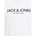 Ανδρική Μπλούζα JACK & JONES 12227649 Λευκό - Image 2