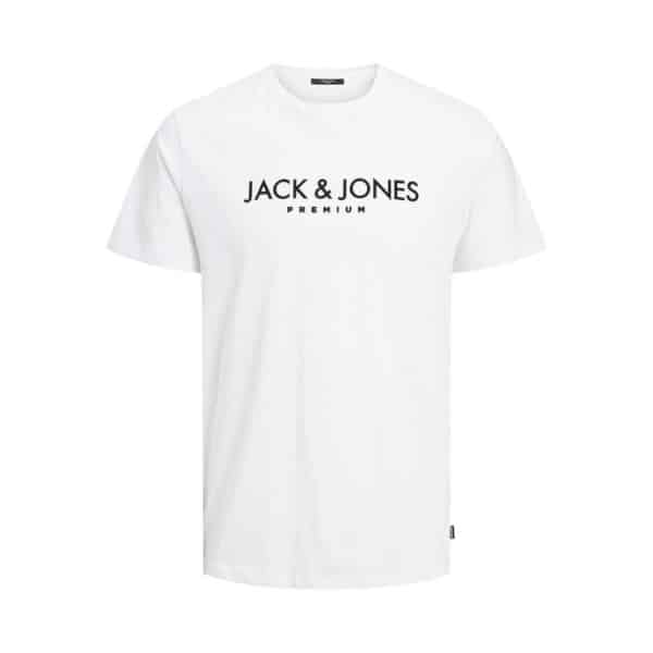 12227649_4127705_front Ανδρική Μπλούζα JACK & JONES 12227649 Λευκό - Image 1