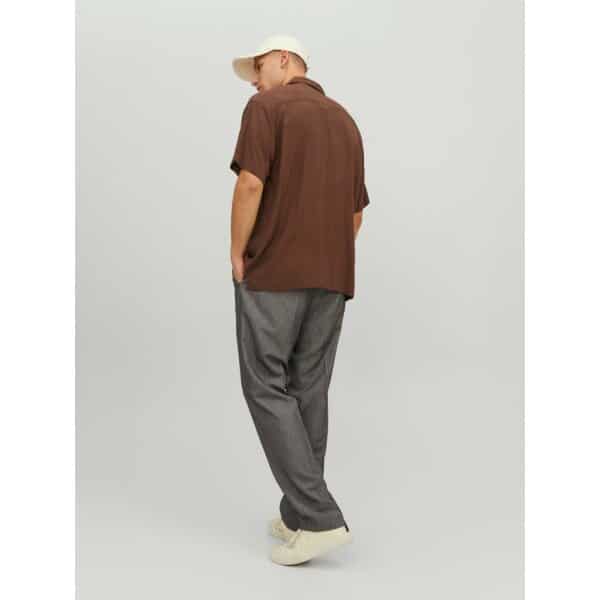 Ανδρικό Πουκάμισο JACK & JONES 12228007 Καφέ - Image 2