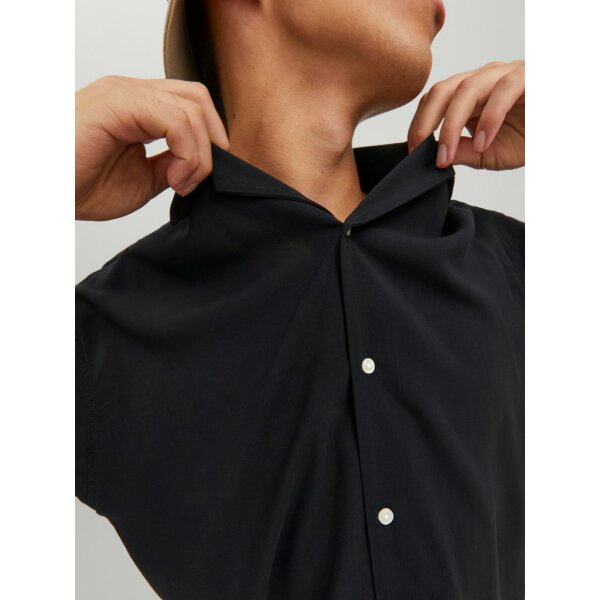 Ανδρικό Πουκάμισο JACK & JONES 12228007 Μαύρο - Image 4