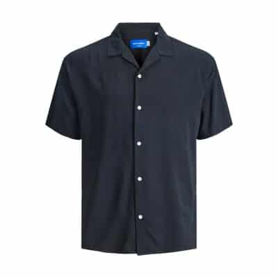 Ανδρικό Πουκάμισο JACK & JONES 12228007 Μαύρο