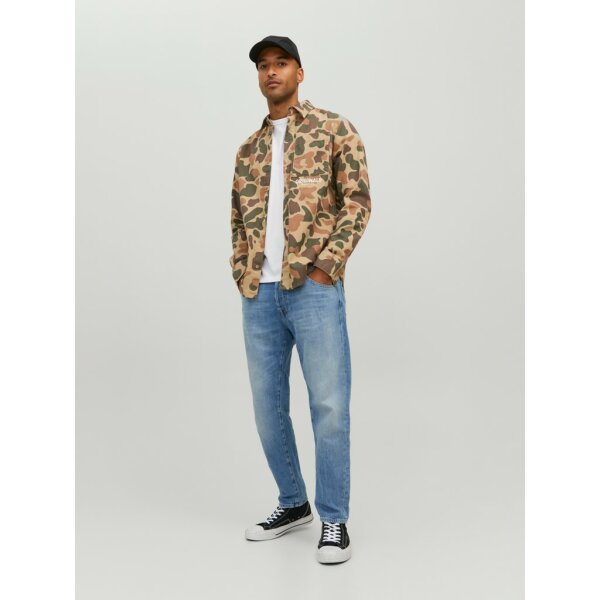12229859_4157500_front full Ανδρικό Παντελόνι Τζιν JACK & JONES 12229859 Μπλέ - Image 7