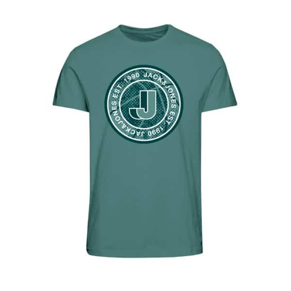 Ανδρική Μπλούζα JACK & JONES 12232374 Πράσινο - Image 1