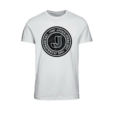 Ανδρική Μπλούζα JACK & JONES 12232374 Λευκό