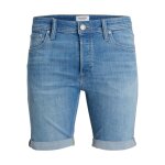 Ανδρική Βερμούδα Τζιν PLUS SIZE JACK & JONES 12232559 Μπλέ - Image 3