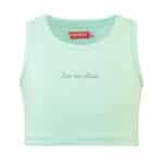 ΜΠΛΟΥΖΑ ΠΡΑΣΙΝΗ CROP TOP ΚΟΡΙΤΣΙ ENERGIERS 15-223334-5