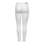 Γυναικείο Παντελόνι Jeans Λευκό ONLBLUSH MID 15155438 - Image 3