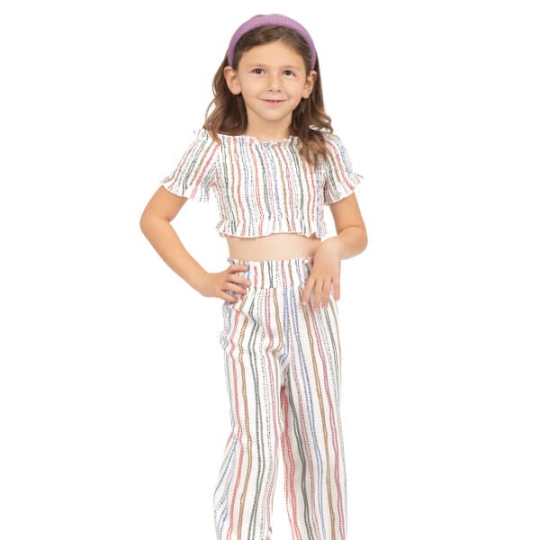 16-223211-0_211-02 ΣΕΤ ΠΑΝΤΕΛΟΝΑ ΜΕ ΡΙΓΕΣ ΛΕΥΚΟ  ΚΟΡΙΤΣΙ ENERGIERS 16-223211-0 - Image 1