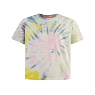 ΜΠΛΟΥΖΑ OVERSIZED TIE DYE ΡΟΖ ΚΟΡΙΤΣΙ ENERGIERS 16-223237-5