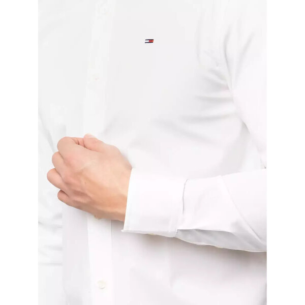 Ανδρικό Πουκάμισο Tommy Jeans DM0DM04405 Λευκό - Image 3