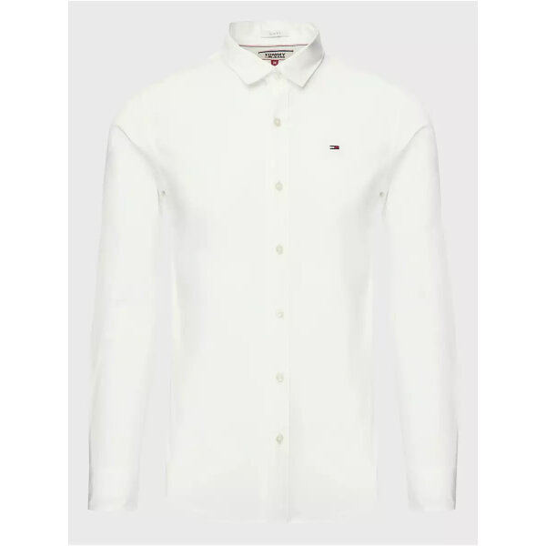Ανδρικό Πουκάμισο Tommy Jeans DM0DM04405 Λευκό - Image 8