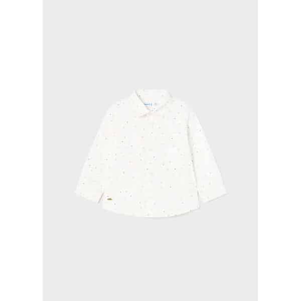 ΠΟΥΚΑΜΙΣΟ ΜΑΚΡΥΜΑΝΙΚΟ ΣΤΑΜΠΩΤΟ ΑΓΟΡΙ MAYORAL 23-01118-084 - Image 1