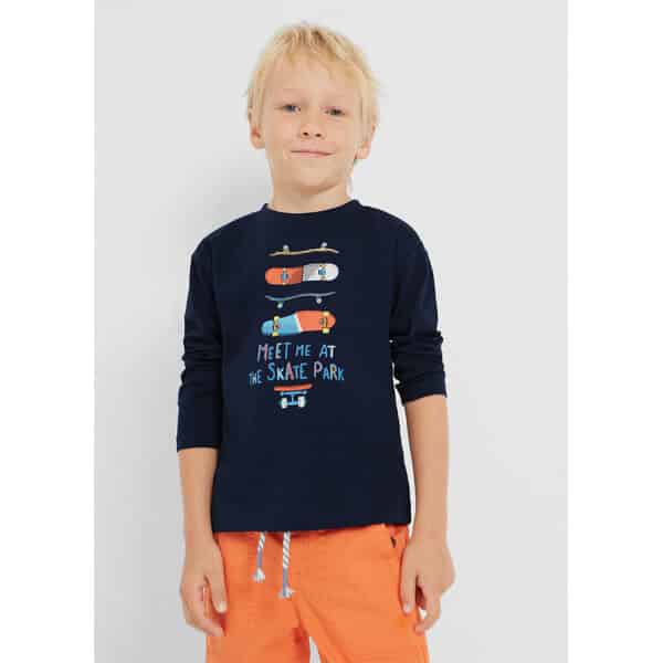 23-03026-046-L-2 ΜΠΛΟΥΖΑ ΜΑΚΡΥΜΑΝΙΚΗ ΑΓΟΡΙ MAYORAL 23-03026-046 - Image 1