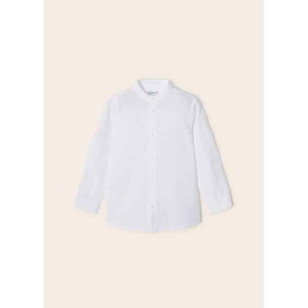 ΠΟΥΚΑΜΙΣΟ ΜΑΚΡΥΜΑΝΙΚΟ ΛΙΝΟ  ΑΓΟΡΙ MAYORAL 23-03167-077 - Image 3