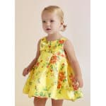 Παιδικό Φόρεμα Floral Κίτρινο Ρόζ Abel & lula 23-05019-003 - Image 2
