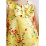 Παιδικό Φόρεμα Floral Κίτρινο Ρόζ Abel & lula 23-05019-003 - Image 4