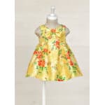 Παιδικό Φόρεμα Floral Κίτρινο Ρόζ Abel & lula 23-05019-003 - Image 5