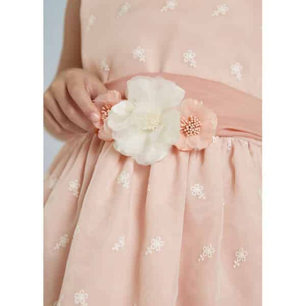 Παιδικό Φόρεμα Οργαντζα Ροζ Abel & lula 23-05022-097 - Image 4