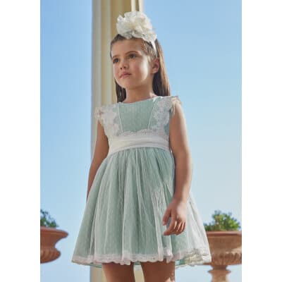 Παιδικό Φόρεμα Με Τούλι Βεραμάν Abel & lula 23-05037-060