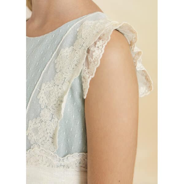 Παιδικό Φόρεμα Με Τούλι Βεραμάν Abel & lula 23-05037-060 - Image 5