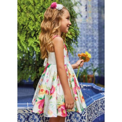 Παιδικό Φόρεμα Σταμπωτό Φλοράλ  Abel & lula 23-05050-002