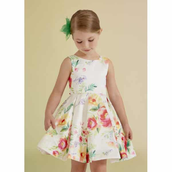 Παιδικό Φόρεμα Σταμπωτό Φλοράλ  Abel & lula 23-05050-002 - Image 3