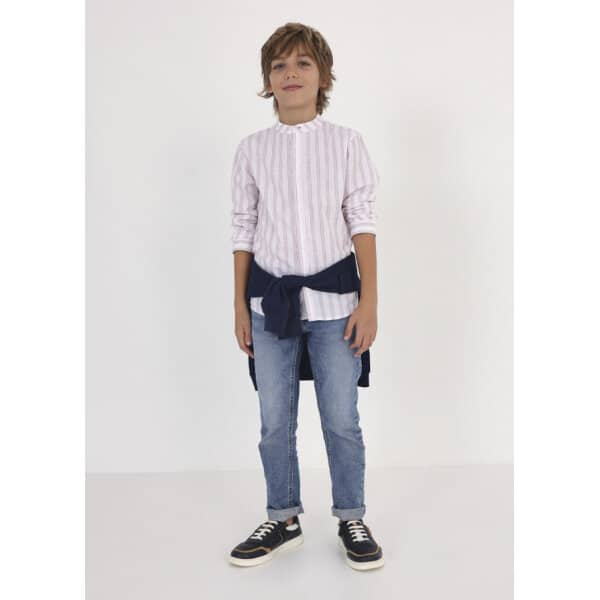 ΠΟΥΚΑΜΙΣΟ ΜΑΚΡΥΜΑΝΙΚΟ ΜΑΟ ΡΙΓΕΣ ΑΓΟΡΙ MAYORAL 23-06118-086 - Image 2