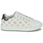 Γυναικείο Παπούτσι Λευκό Sneaker mely με 4g και λογότυπο peony GUESS FL5MELFAL12