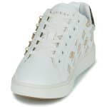 Γυναικείο Παπούτσι Λευκό Sneaker mely με 4g και λογότυπο peony GUESS FL5MELFAL12 - Image 4
