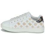Γυναικείο Παπούτσι Λευκό Sneaker mely με 4g και λογότυπο peony GUESS FL5MELFAL12 - Image 5