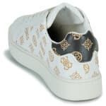 Γυναικείο Παπούτσι Λευκό Sneaker mely με 4g και λογότυπο peony GUESS FL5MELFAL12 - Image 6