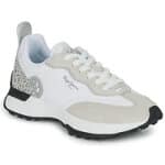 Γυναικείο Παπούτσι Λευκό Sneaker lucky Leo Pepe Jeans PLS31486 801