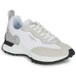 Γυναικείο Παπούτσι  Λευκό Sneaker lucky Leo Pepe Jeans PLS31486 801