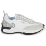 Γυναικείο Παπούτσι Λευκό Sneaker lucky Leo Pepe Jeans PLS31486 801 - Image 2