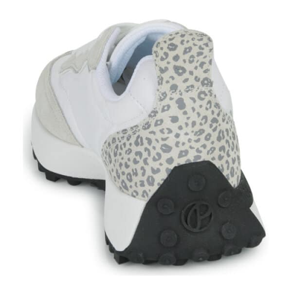 Γυναικείο Παπούτσι  Λευκό Sneaker lucky Leo Pepe Jeans PLS31486 801 - Image 5